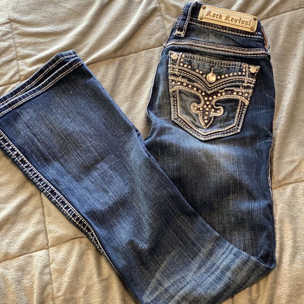 Rock Revival Buckle Jeans